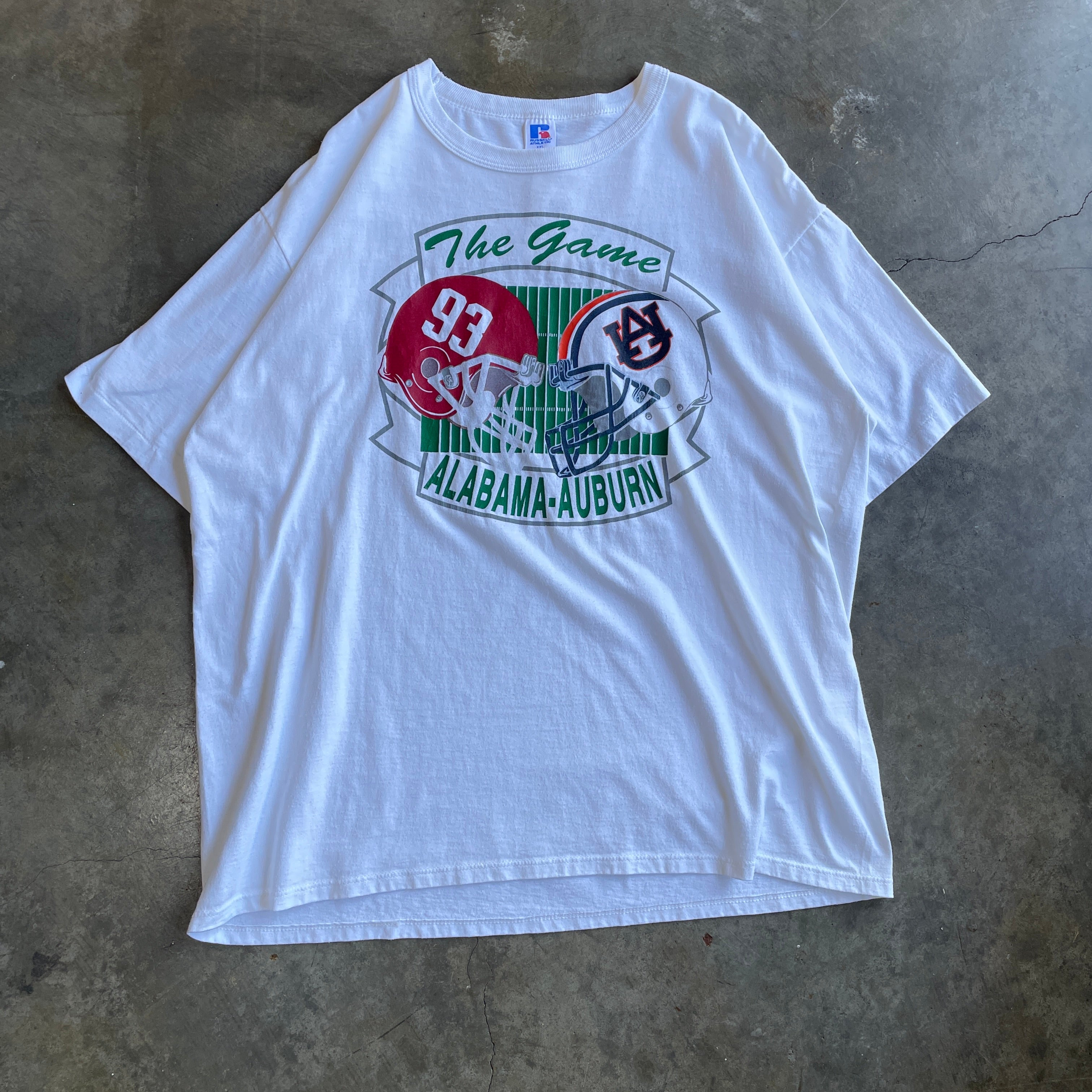 Auburn Vs Alabama The Game Helmet Tee