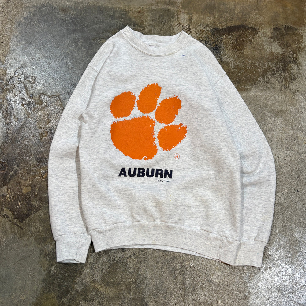 1990 Signal Auburn Paw Print Crewneck