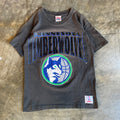 Black Minnesota Timberwolves Nutmeg Tee