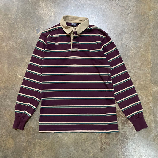 Maroon Gant The Rugger LS Button-Up