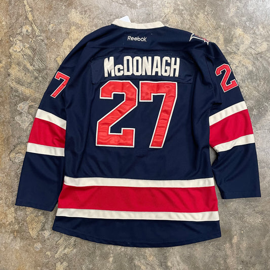 New York Rangers Vintage Navy McDonagh Jersey