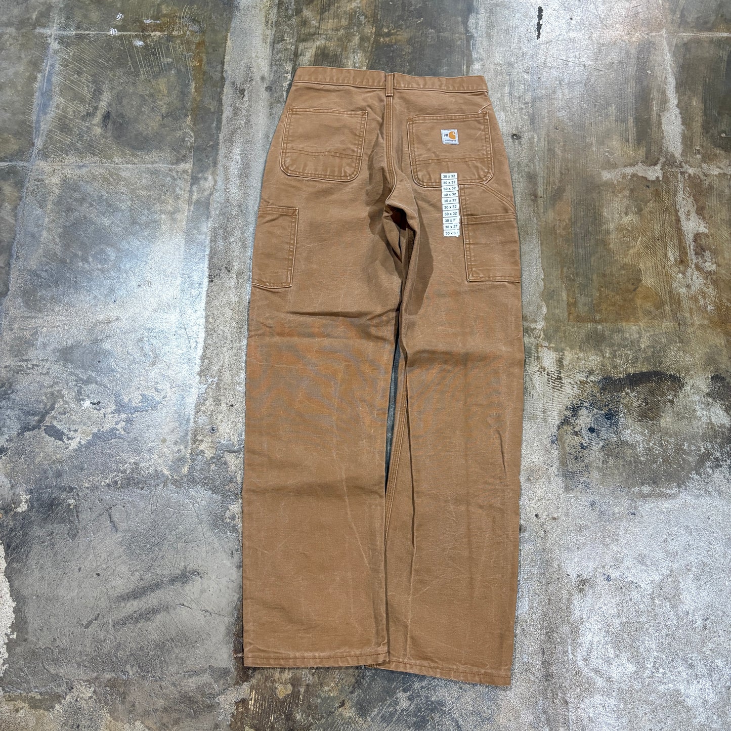 Carhartt Brown Fire Resistant Canvas Work Pants (30x32)
