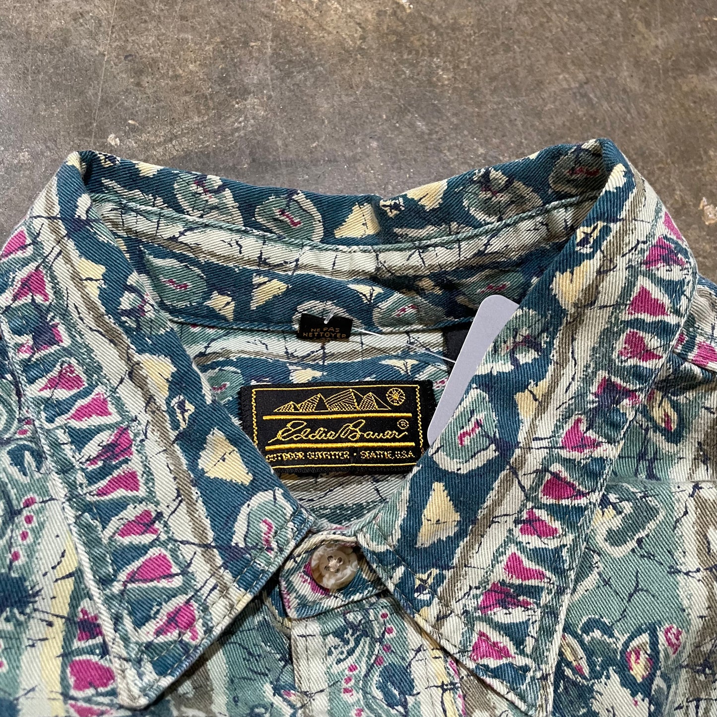 Eddie Bauer Tribal LS Button-Up