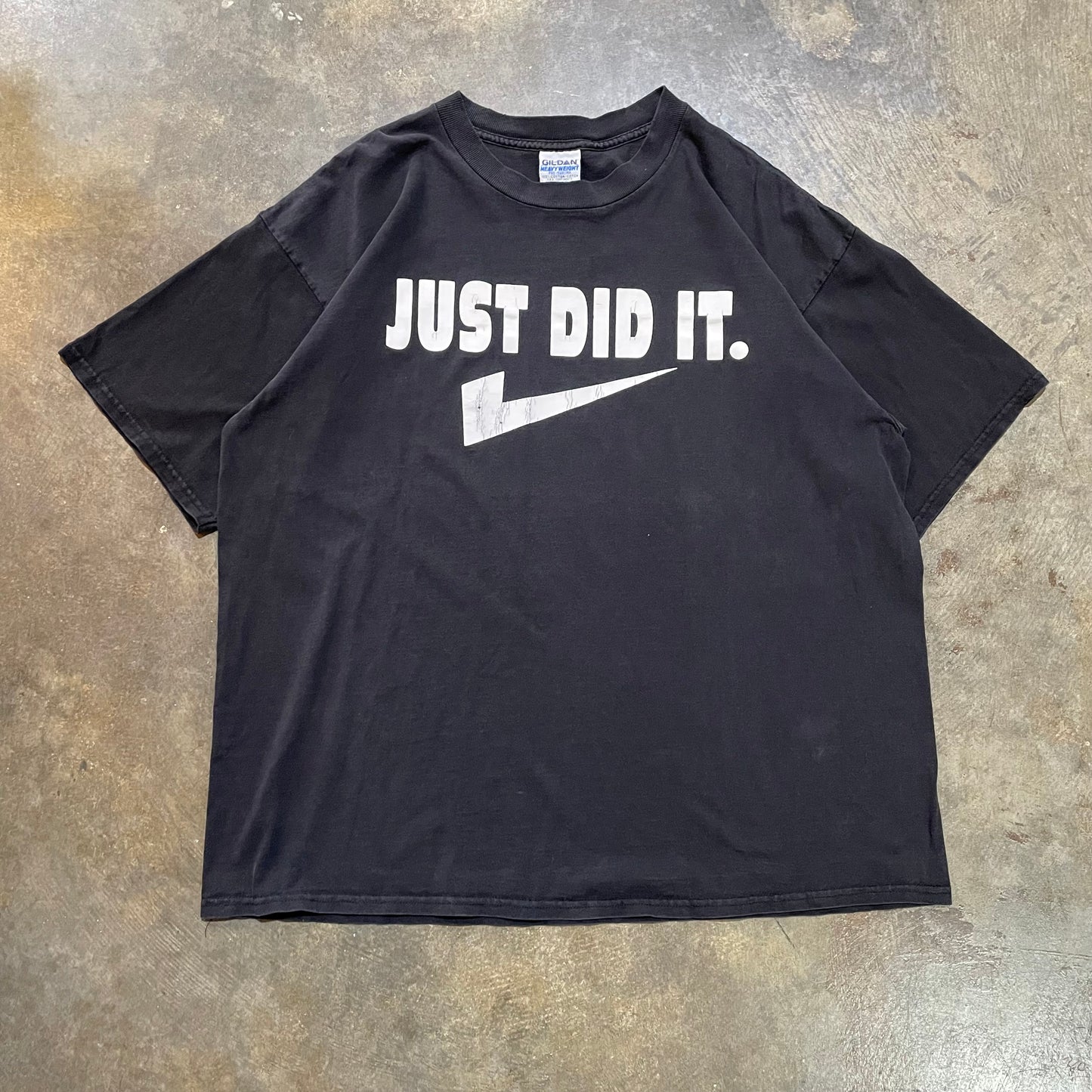 Just Did It Off Brand Nike Tee