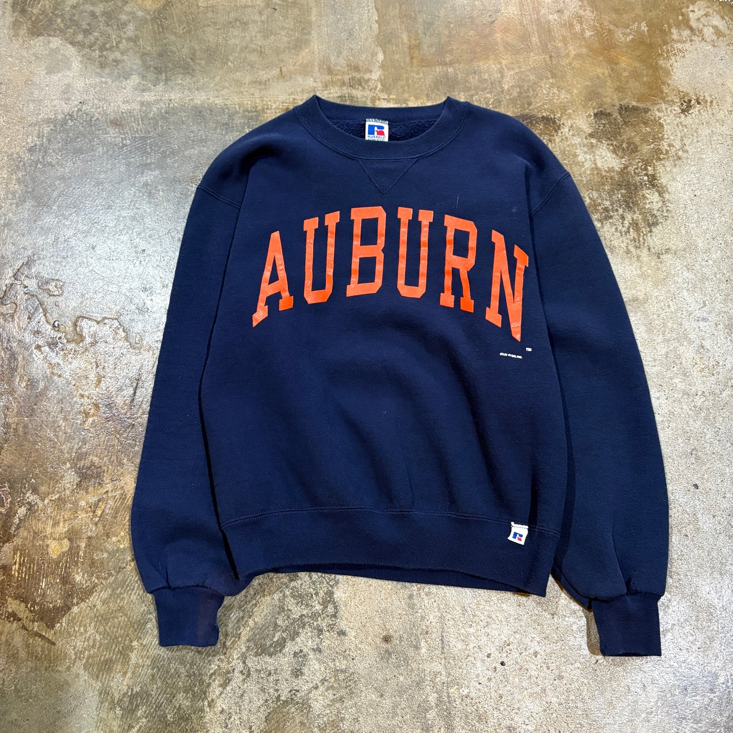 Auburn Basic Spellout Crew