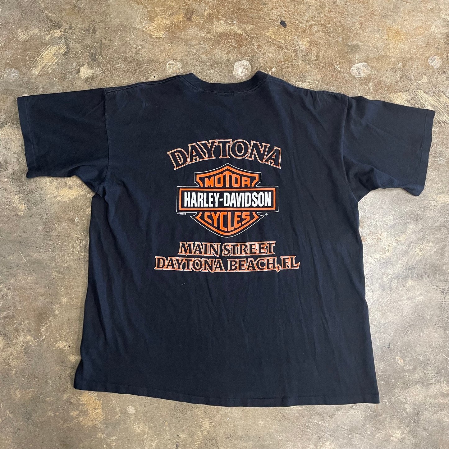 1995 Flame HD Harley Davidson Tee