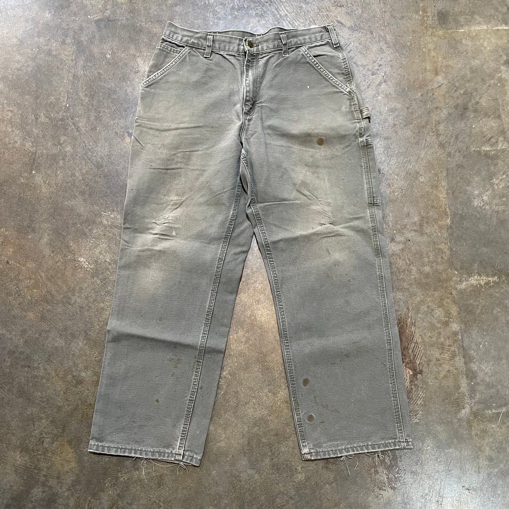 Olive Green Carhartt Carpenter Pants230