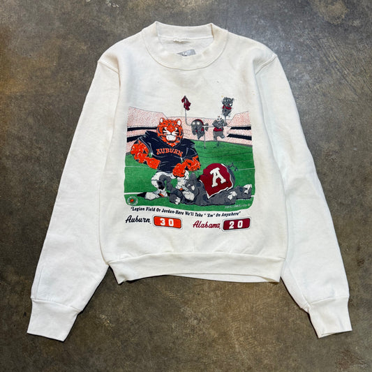 1989 Iron Bowl White P. Hudson Crew