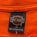 Orange Harley Flame LS Tee
