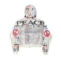 Vale Peace Zip Up Hoodie