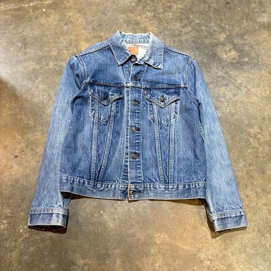 1980s Levis 70505 Denim Trucker Jacket (L)