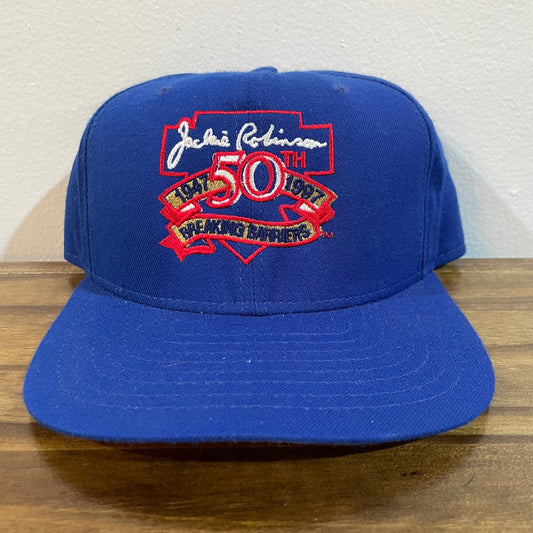 Jackie Robinson 50th Anniversary 1997 Blue Hat