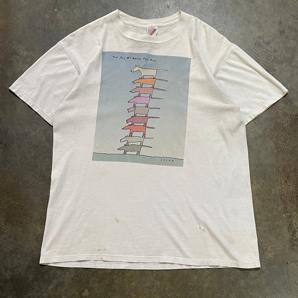 Joy of Being Top dog Tee Stine Art Tee