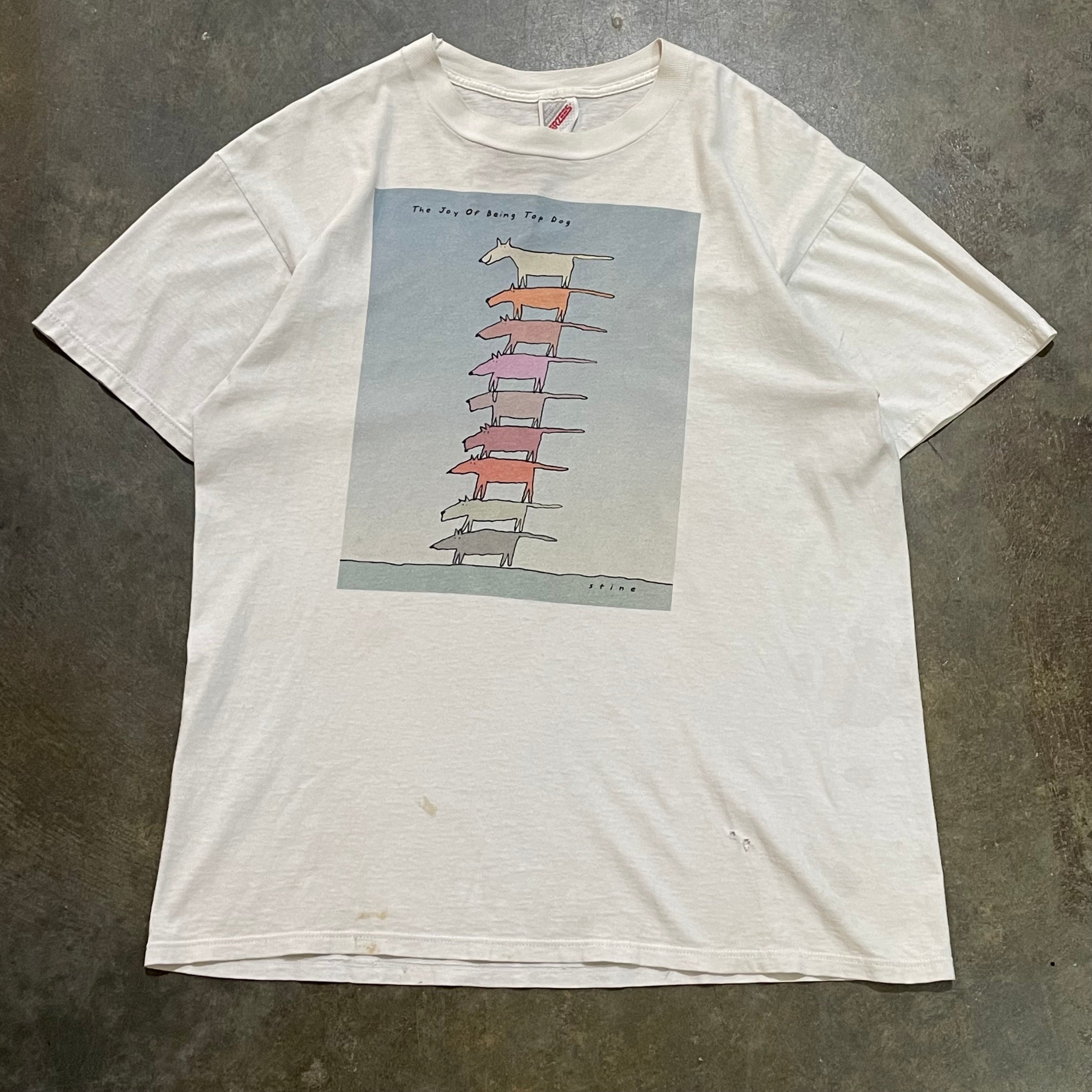 Joy of Being Top dog Tee Stine Art Tee