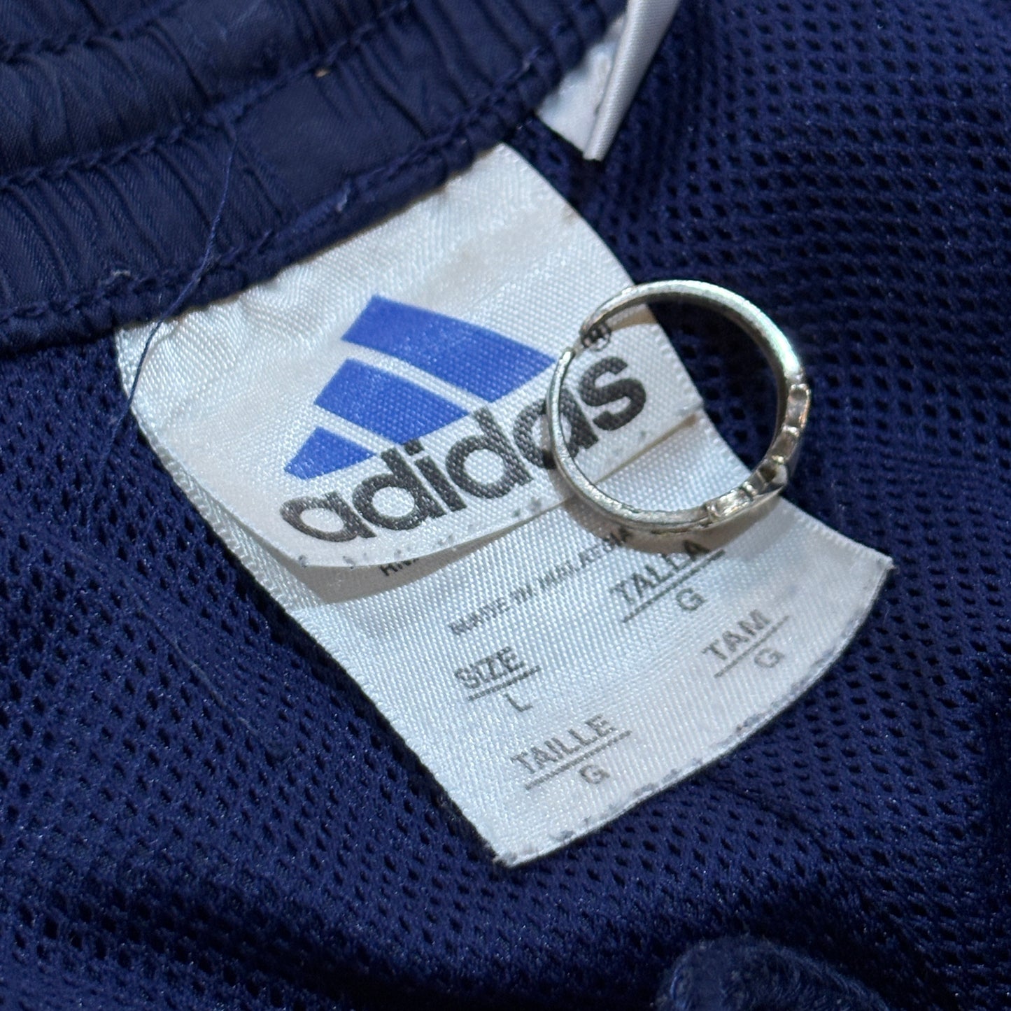 Blue and Yellow Adidas Trackpants11