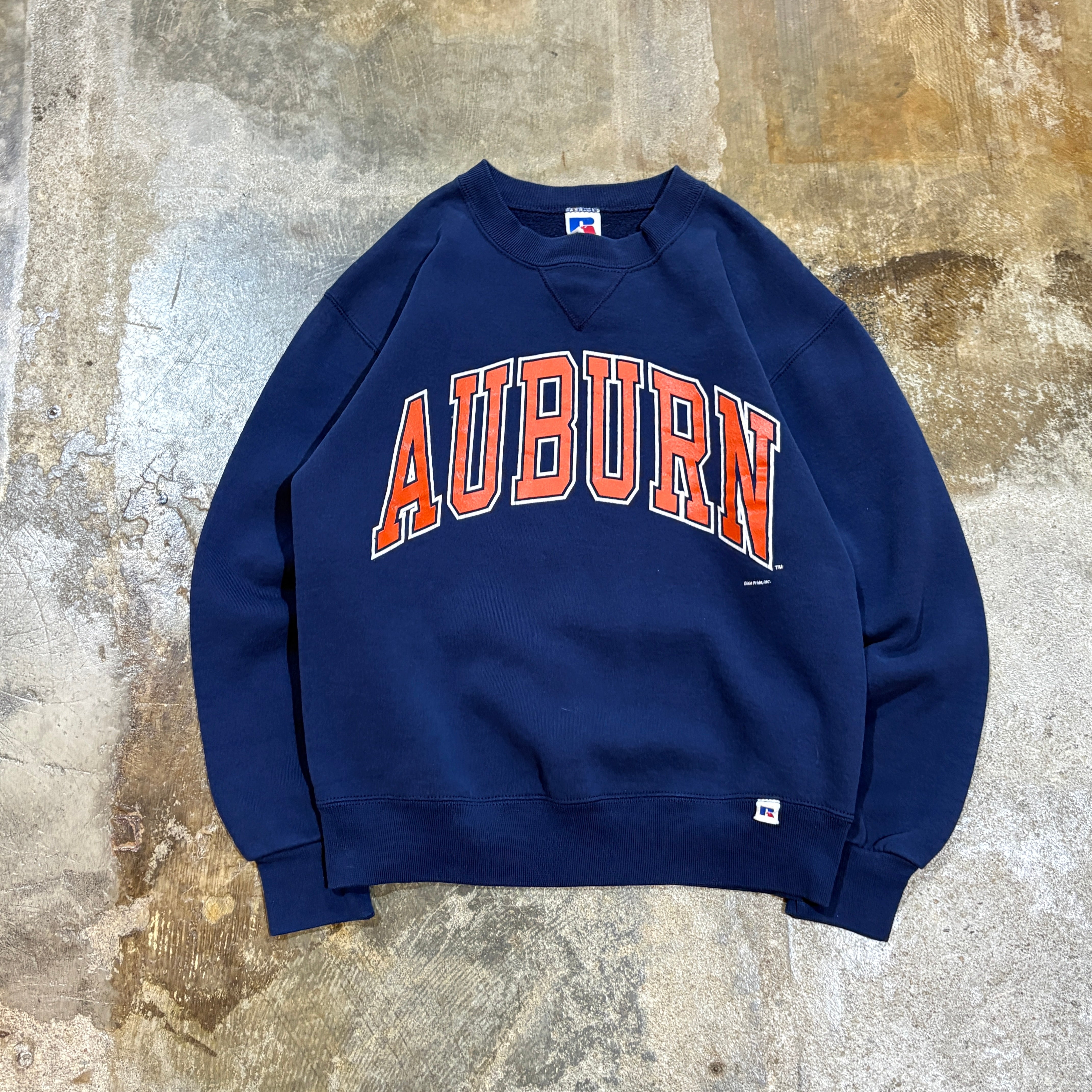 Auburn Russell Two Color Arch Logo Crew2