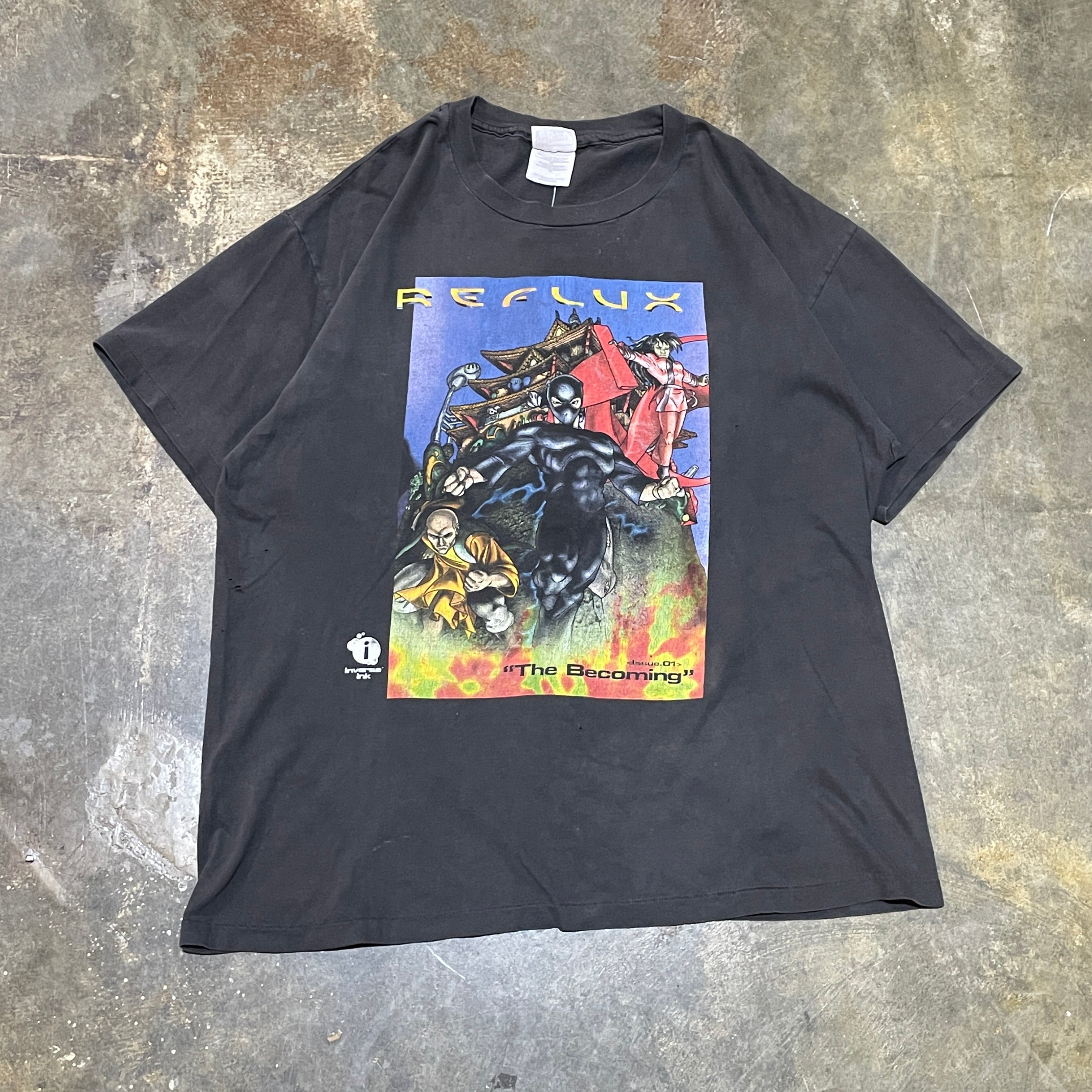 Faded Black Reflux Tee