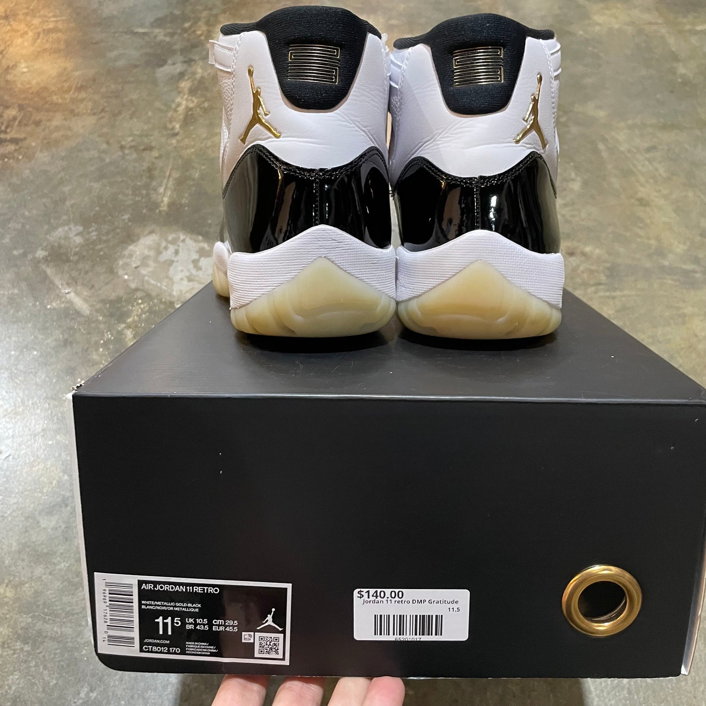 Jordan 11 retro DMP Gratitude