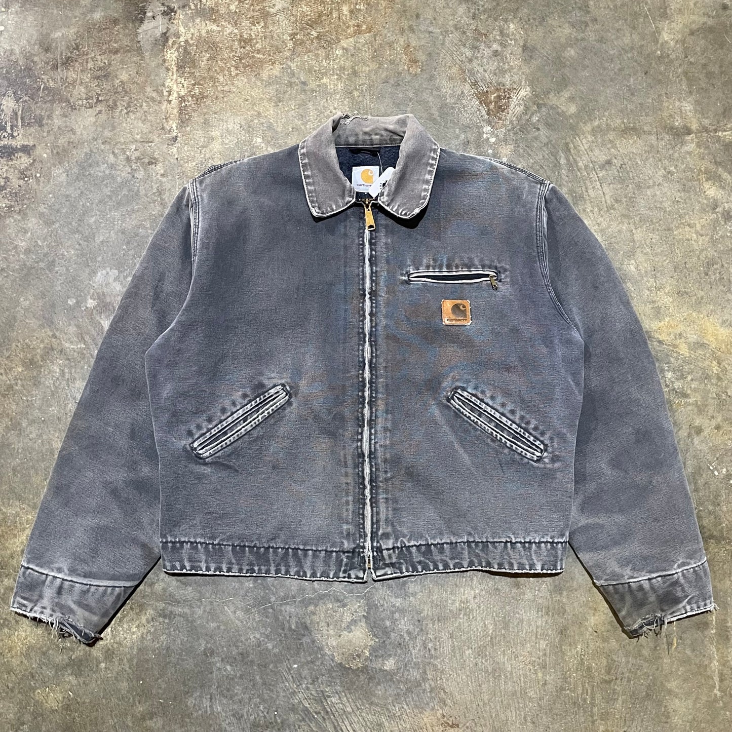 Faded Navy Carhartt Detroit Jacket7