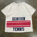 Champion Simple White Denison Tennis Pocket Tee