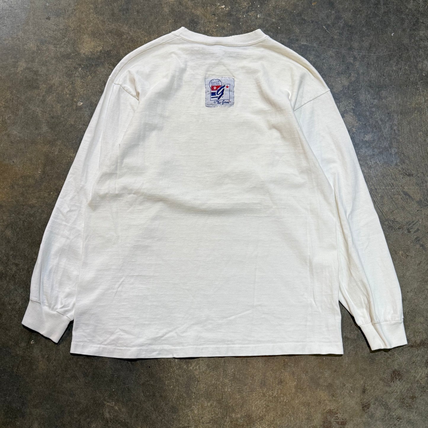 White Auburn Tigers The Game OX LS Tee