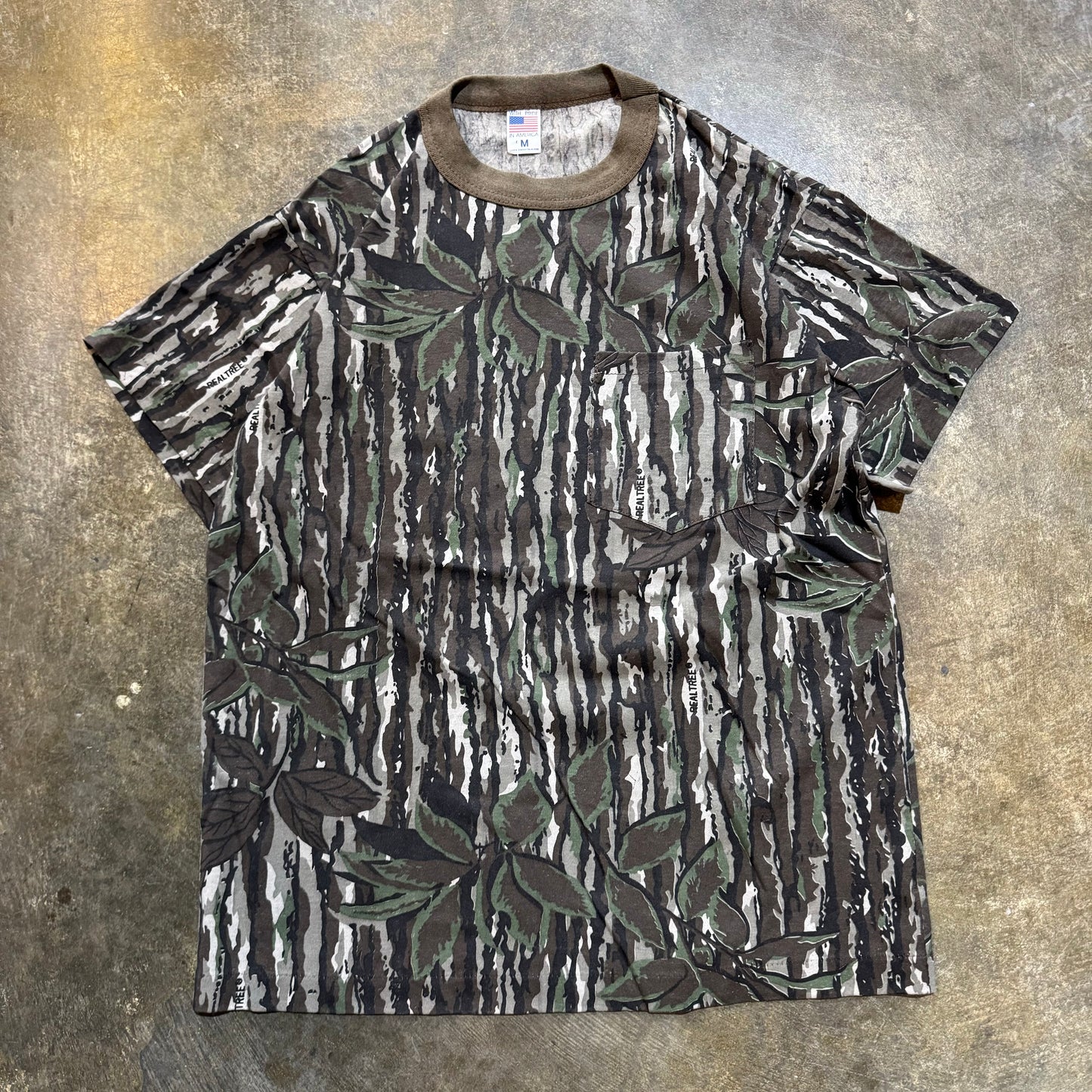 Realtree Trebark DS Pocket Tee