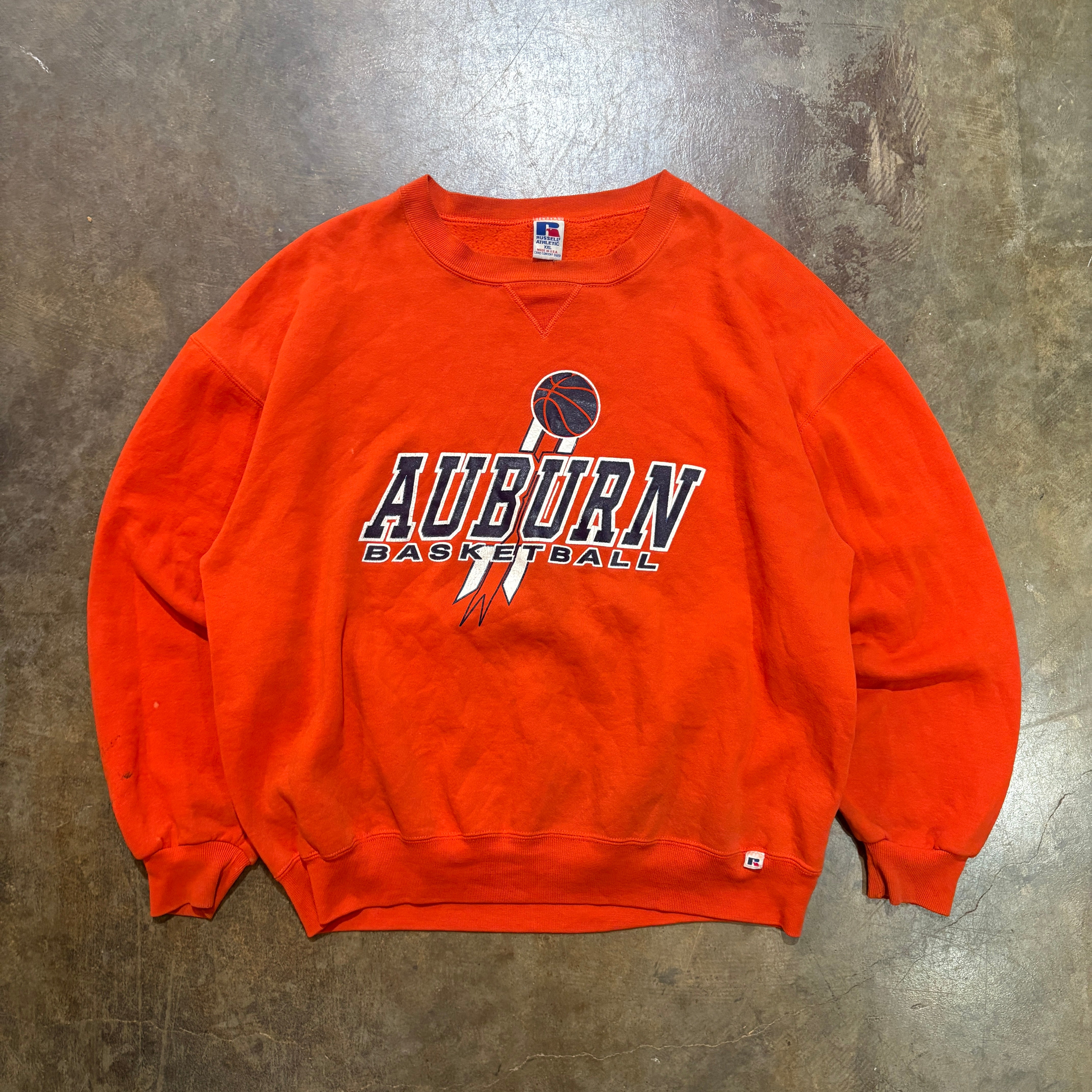 Auburn Basketball Retro Russell Sweatshirt