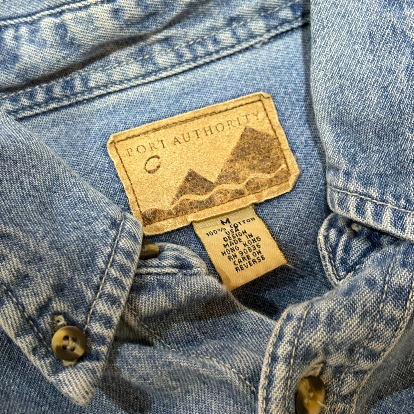 Yamaha Motorcycles Denim Button Down