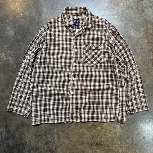 Gap Plaid Sleep Shirt