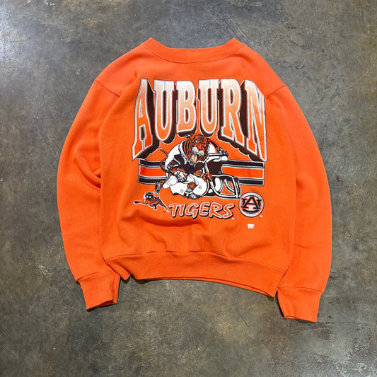 Tultex Auburn Fighting Tiger Orange Crew