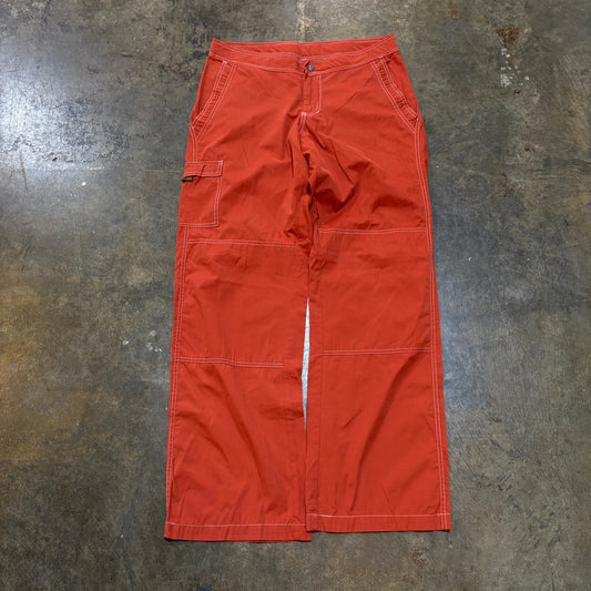Prana Orange Cargo Pants