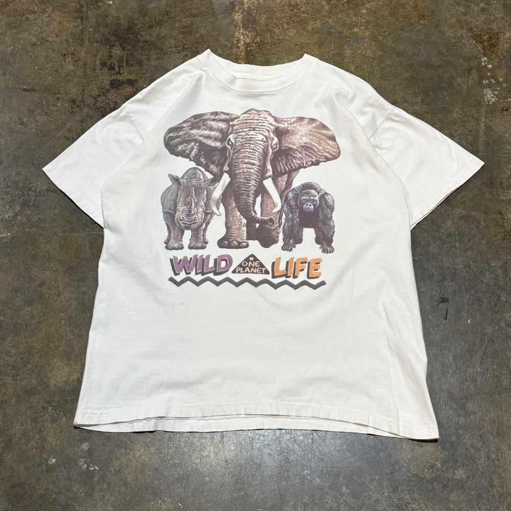 One Planet Wild Life Elephant Tee