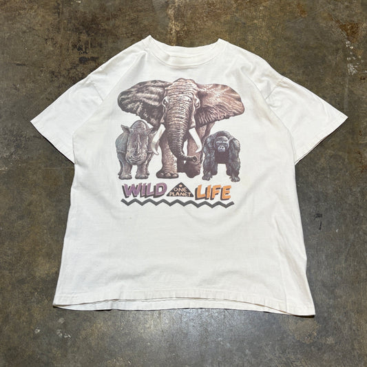 One Planet Wild Life Elephant Tee