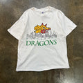 White Barcelona Dragons Tee  (One Per Order)