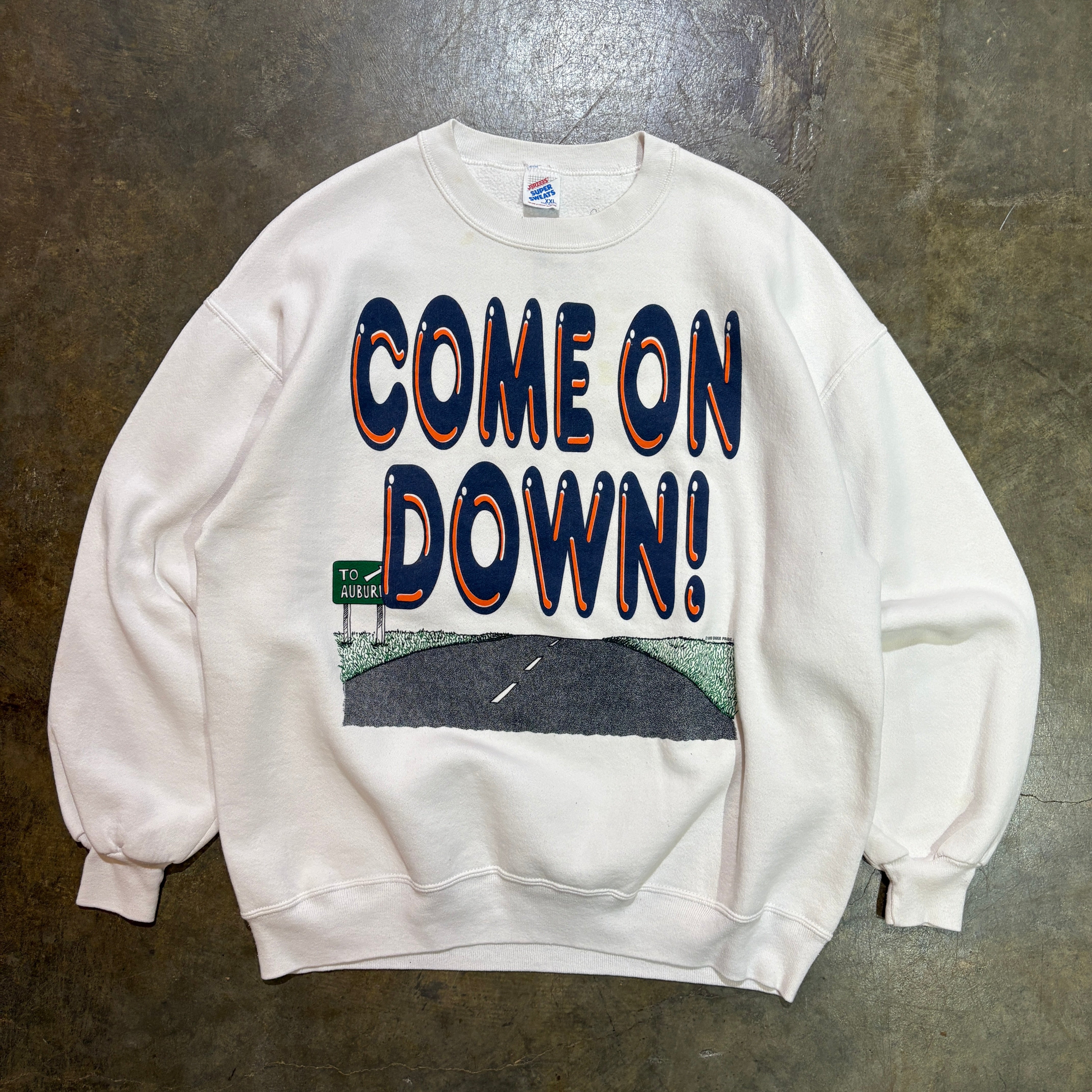 1993 Come On Down auburn iron Bowl Crew1