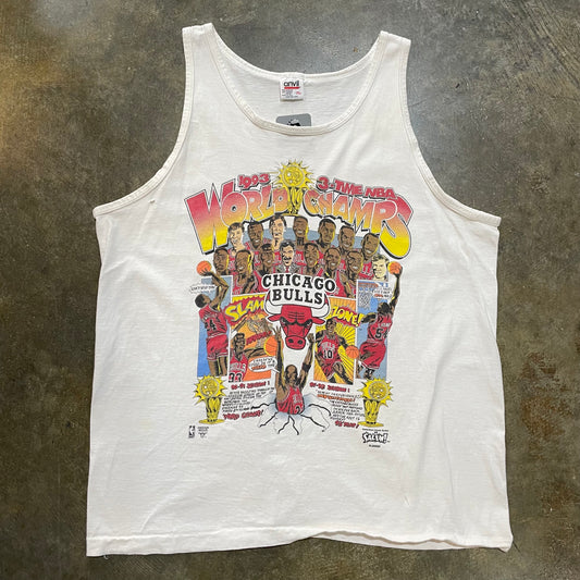 1993 Chicago Bulls Salem World Champs Tank Top