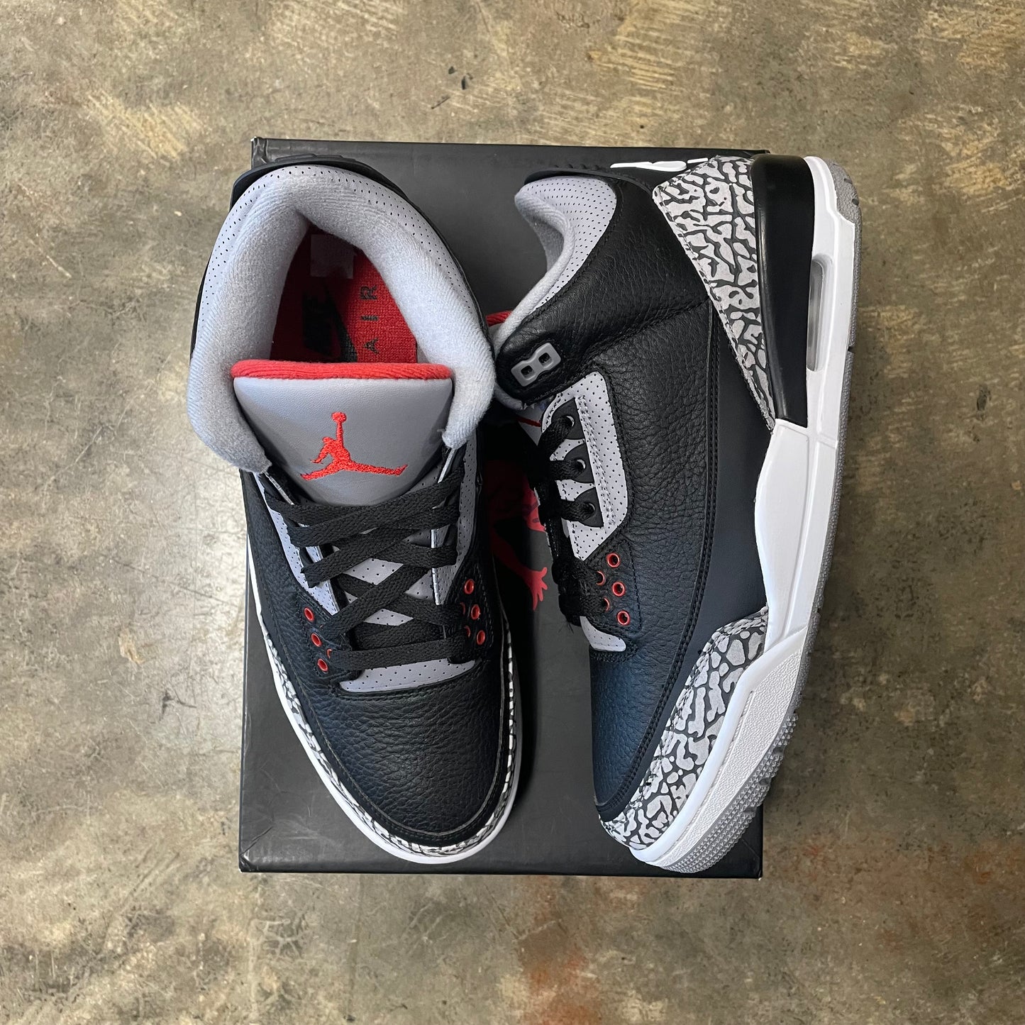 Jordan 3 Black Cement (2018)