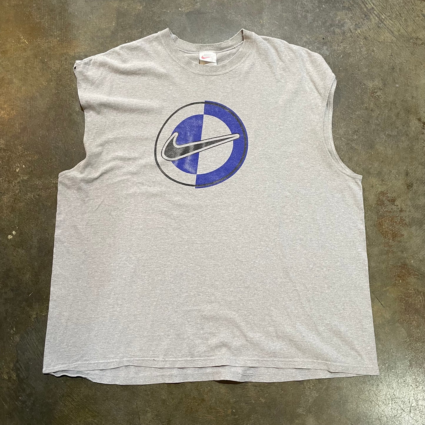 Nike Blue Circle Logo tee