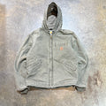 Green Carhartt Hooded Sherpa Lined Jacket1