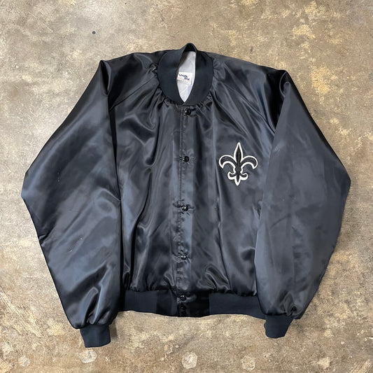 New Orleans Saints Chalkline Satin Jacket