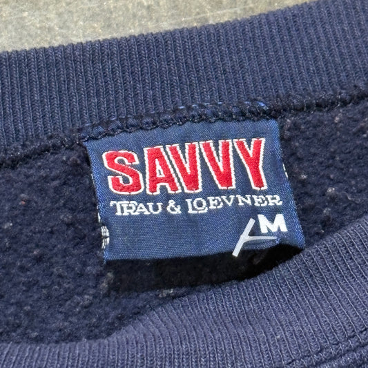 Maine Black Bears Navy Crewneck