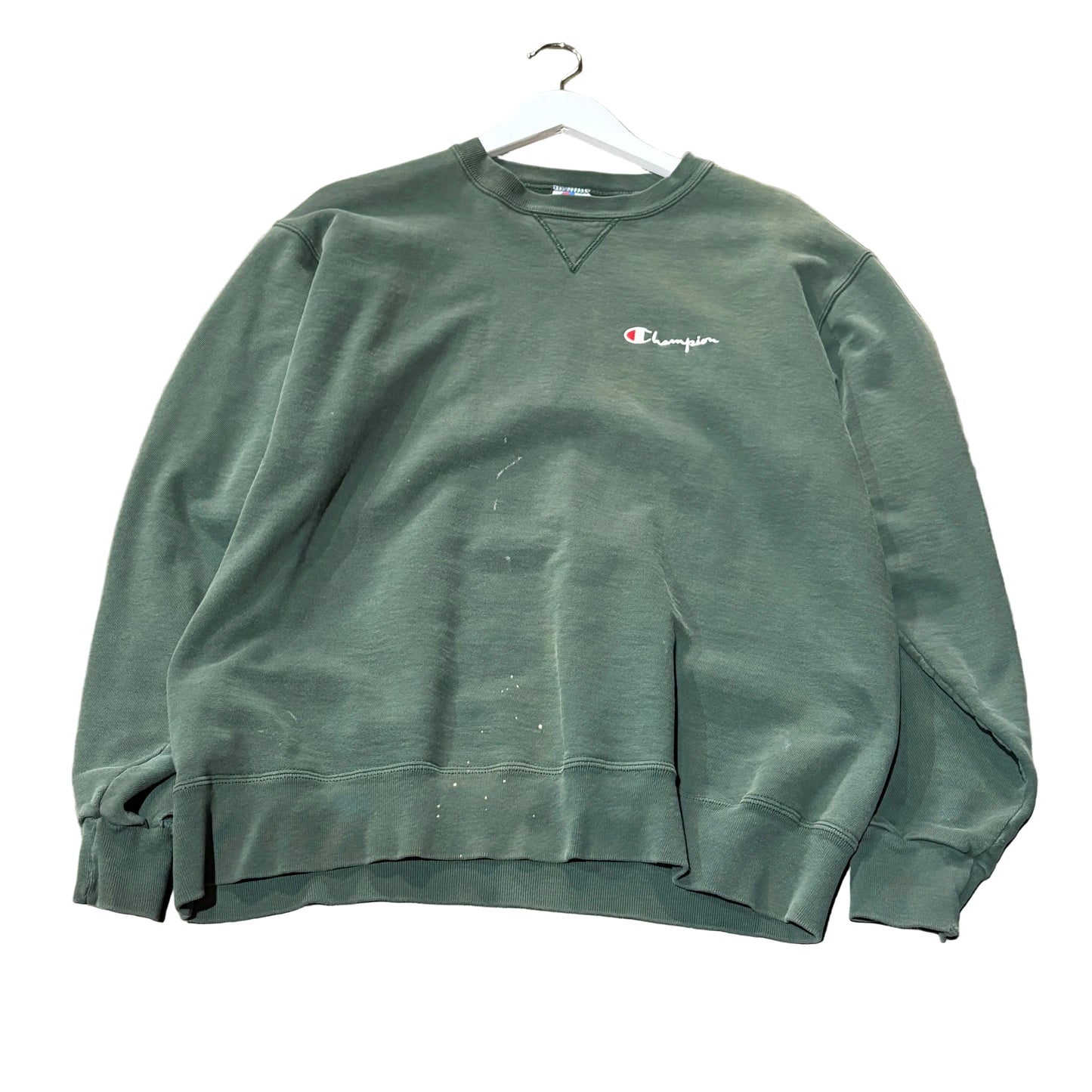 1990s Champion Reverse Weave Green Sweatshirt (L)