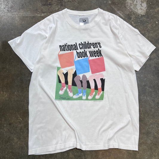 White 1997 National Children's Book Week Tee