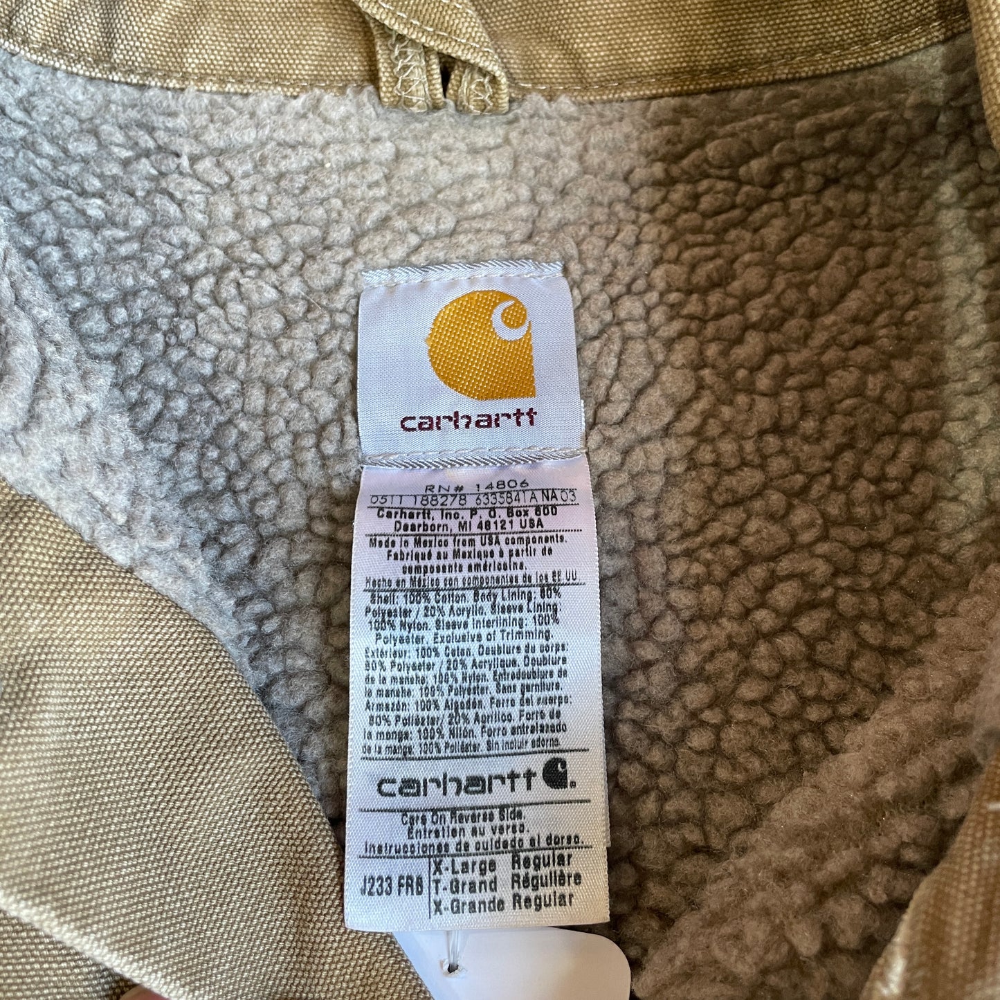 Tan Carhartt Chore Jacket10