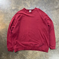 90's Nike Tonal Burgundy Crewneck Sweatshirt