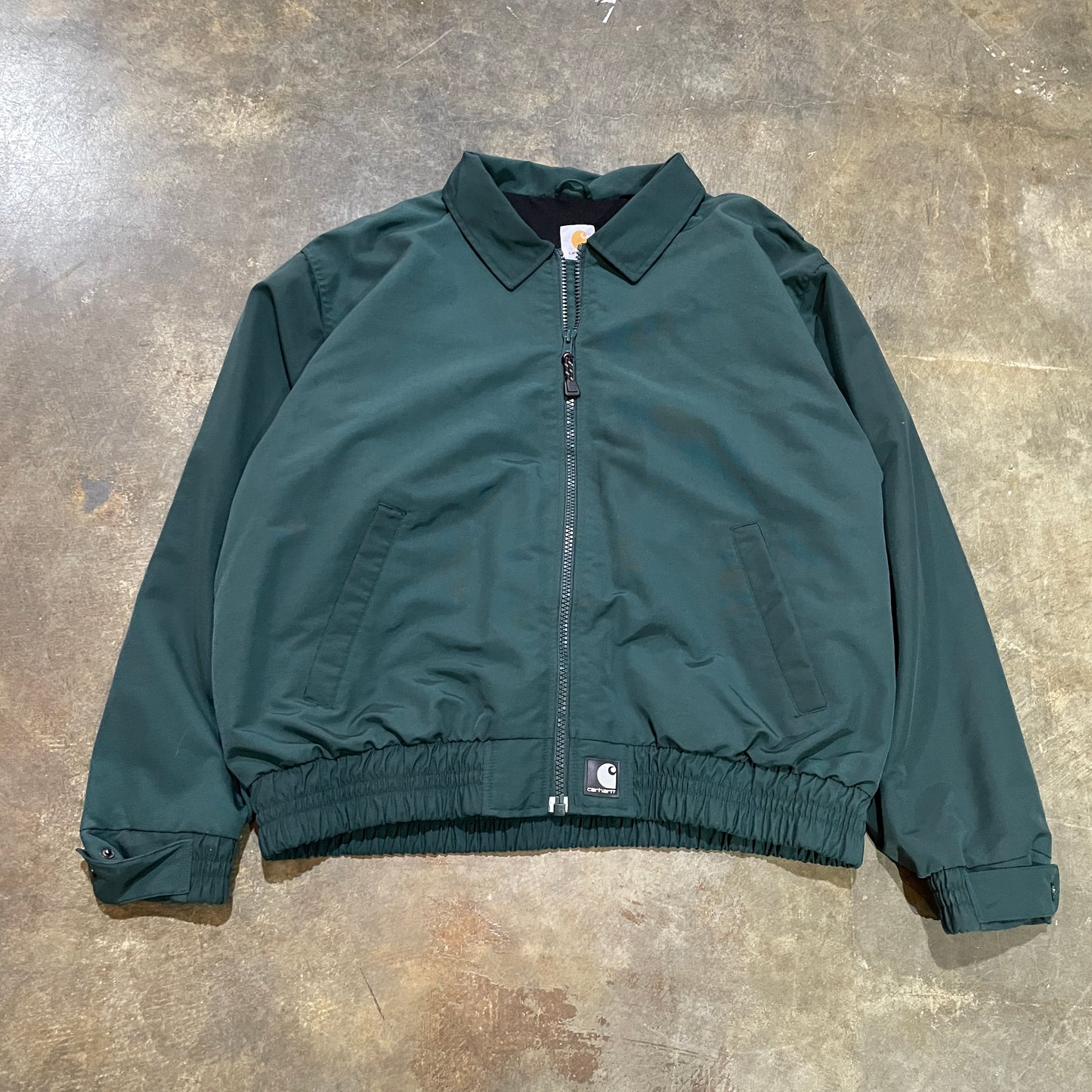 Green Nylon Carhartt Jacket 2