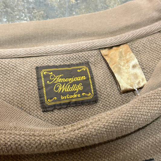 Brown American Wildlife Diamond Deer Crew