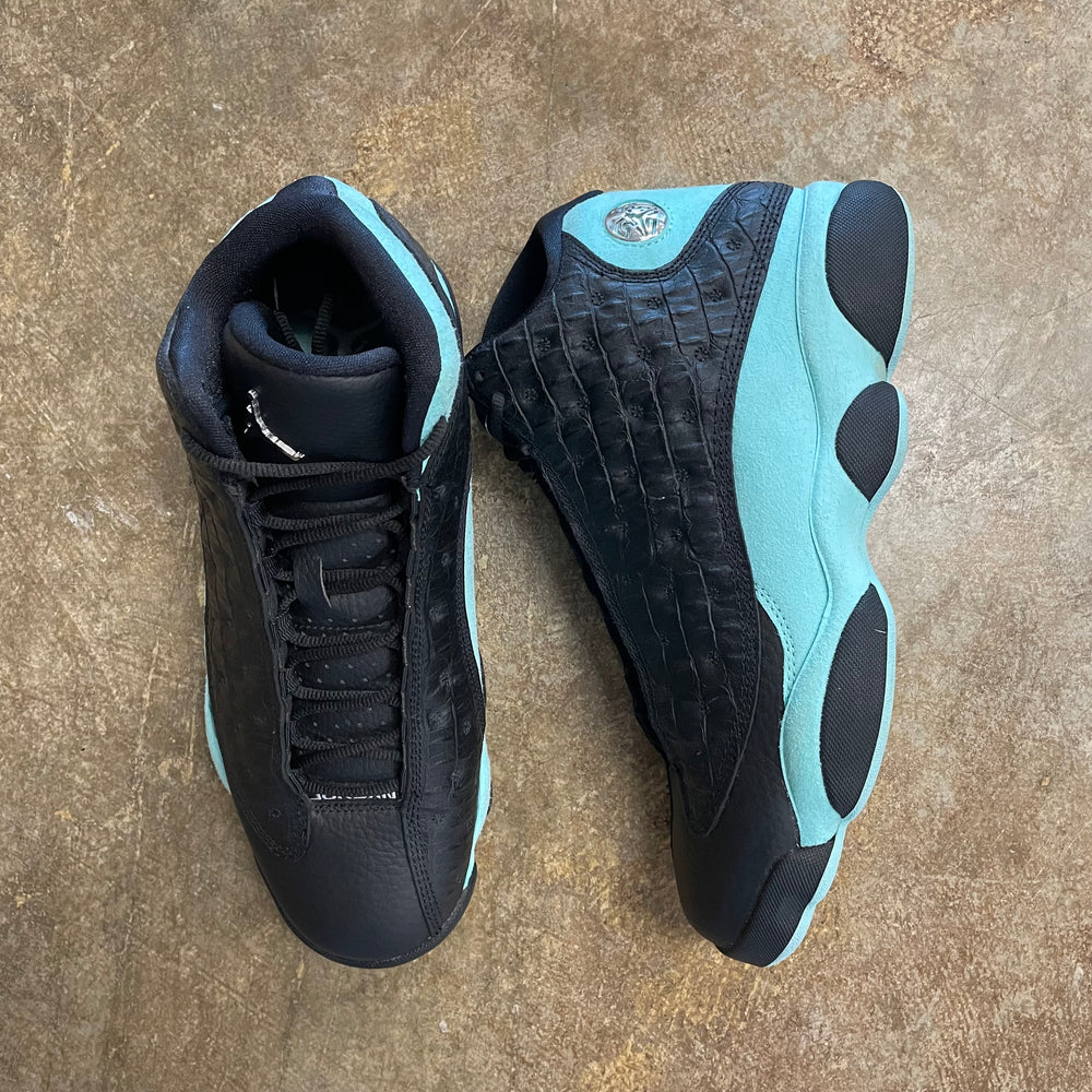 Jordan 13 Retro Black Island Green (no box)