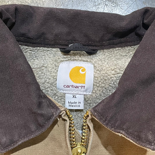 Light Brown Carhartt Fleece Lined Jacket34