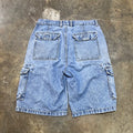 Utility Denim Cargo Jorts